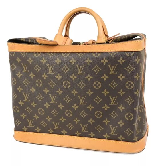 LOUIS VUITTON Travel Hand Cruiser Bag 40 Monogram Leather Brown M41139 11FB278 - Picture 1 of 16